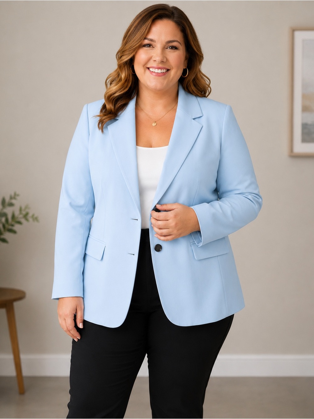 NWT $129 Kasper California SkyTailored Women's Blazer Size 18W